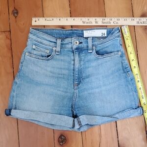 rag & bone Light Blue Jean Shorts